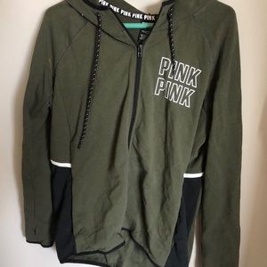 PINK zip up hoodie